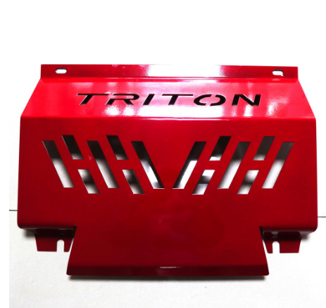 BX-003 Mitsubishi Strada Triton 2015-2018 Ralliart Skid Plate TRITON LOGO