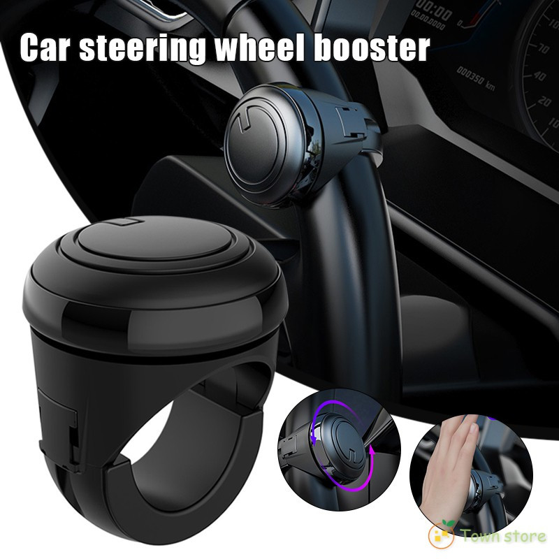 3R-2251 Mini Body Power Knob Ball Shaped Driving Steering Wheel Bearing Power Handle Car 360 Degree