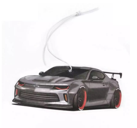 JDM Japan CAMARO Badge Car Paper Air Freshener Auto Hanging Perfumed Fragrance (androstadienone)