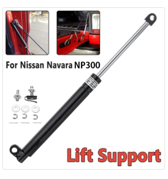 Nissan Navara NP300 Rear Liftgate Tailgate Slow Down Trunk Gas Shock Strut Damper Lift Aeromax