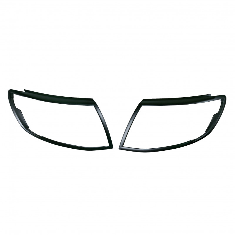 2012-2015 FORD RANGER T6 HEAD LIGHT COVER GARNISH MATTE BLACK