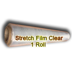 1Roll Clear Stretch Film / Jack Wrap Pallet Wrap 20u 50cm x 200m1Roll Clear Stretch Film / Jack Wrap Pallet Wrap 20u 50cm x 200m
