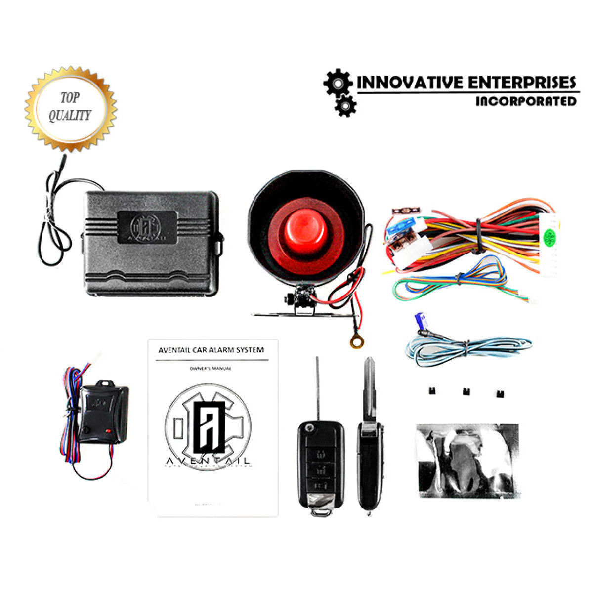 HYUNDAI OLD 2009 BELOW Aventail Flip Key Edition Car Alarm System Suitable for your Car