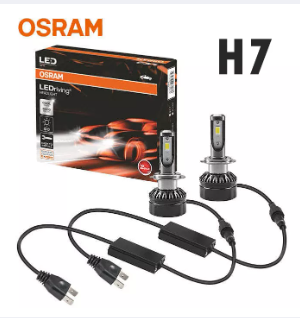 2PCS OSRAM LED Head light Bulb H7 white 6000K LEDriving Headlight