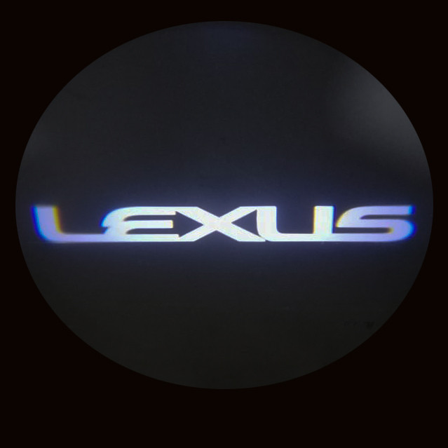 #201 LEXUS 2Pcs Car Door Sensor Light welcome Wireless illuminating ground Floor open doors