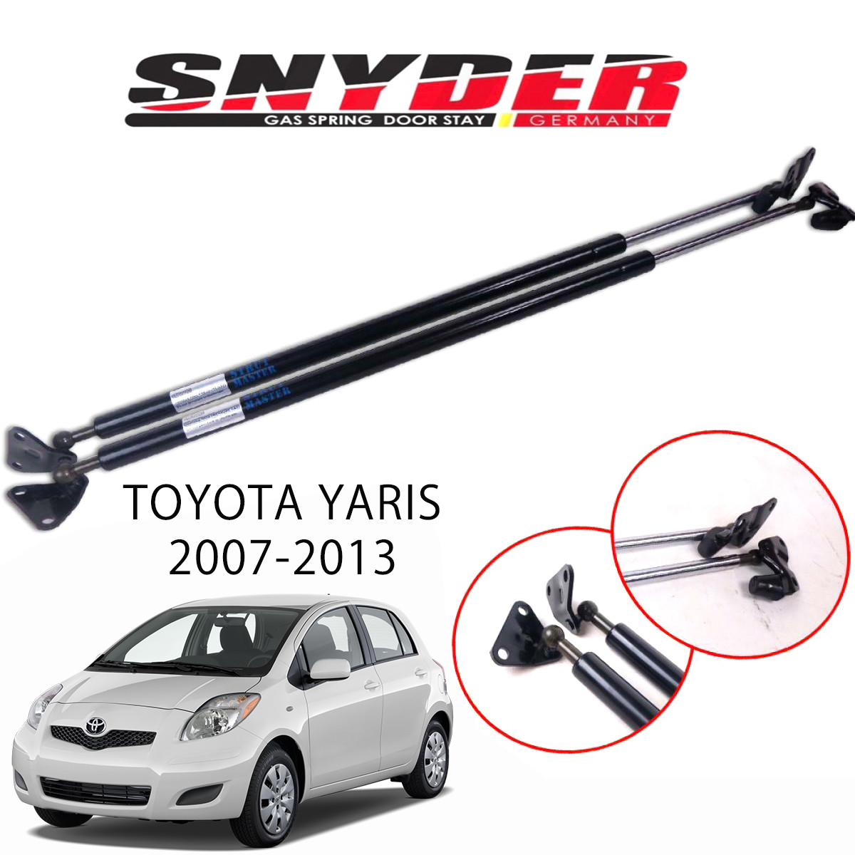 1PC SGS-220 Toyota YARIS 2014-2019 Gas Spring Door Stay Damper Struts Trunk Open - Snyder
