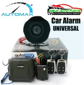 Automax Car Alarm System Universal Compatibility Model No.:AMXALM101