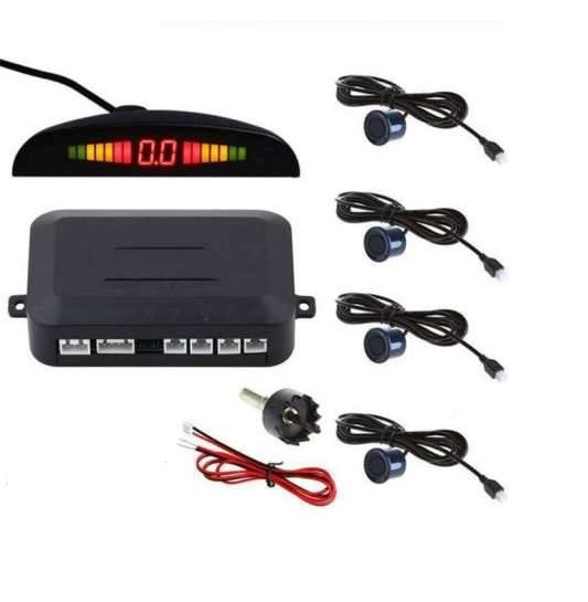 4 EYES Car Assistant Parking Sensor Distance Control LED Display 4 SENSOR