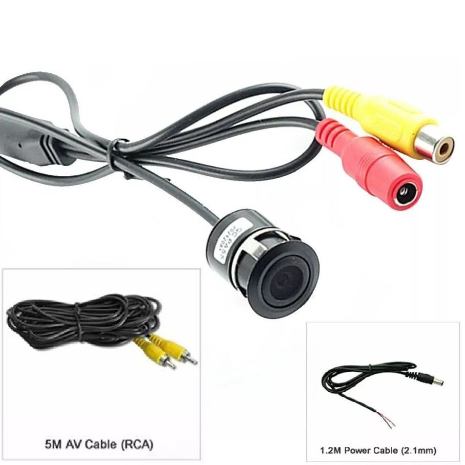 Drill Type Back-up Camera Bumper Rear Camera Parking Universal Assembly Night Car Rear View Camera