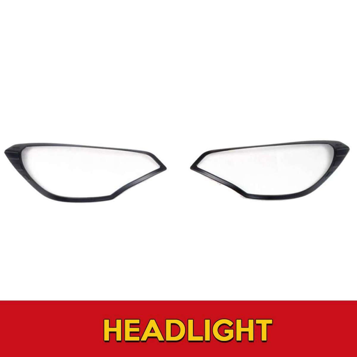 2012-2017 Mirage G4 Sedan Headlight Cover Garnish (Matte Black)