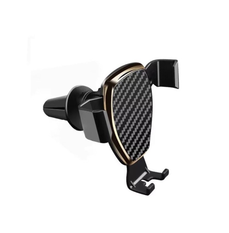 Silver/Black Car Aircon Phone holder buckle type car air outlet Cellphone Holder LW-923