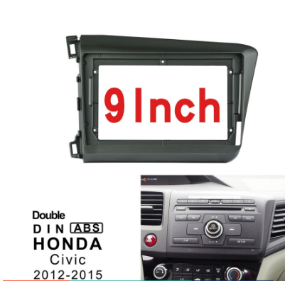 HONDA CIVIC 2012-2015 Car Audio Frame 9" Dash Panel Plate fit for Headunit Android 9inches