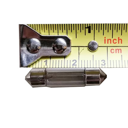 1PC PEANUT BULB DOME LIGHT 24V 31mm