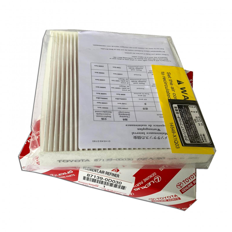 TOYOTA Original Denso Japan Cabin Filter (87139-0D030)