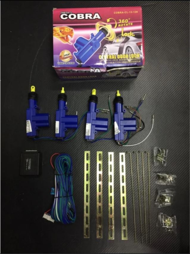 COBRA-CL-13-128 Cobra Central Lock Module Bracket Locking System 4 Door