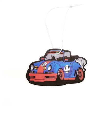 JDM Japan BEETLE RACING 412 Badge Car Paper Air Freshener Auto Hanging Perfumed Fragrance Black Ice