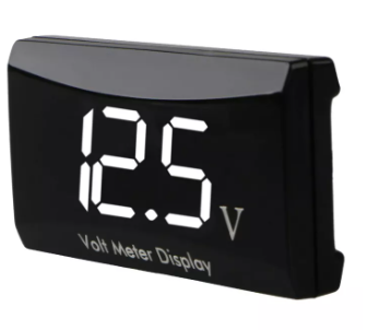 Car Motor Volt Meter Moto Style Universal