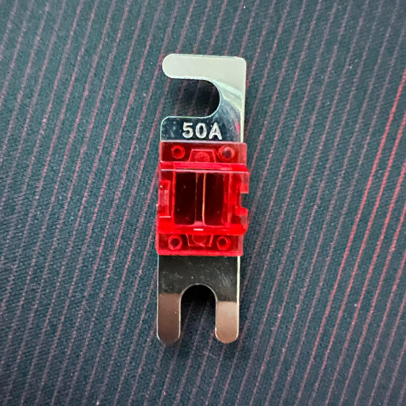 50Amp 1PC Car Audio ANL AFS Fuse Silver Plated ANL7
