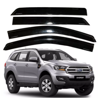 Ford Everest 2016-2022 Rain Guard Window Visor Window Door Sun Protection Black OEM