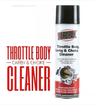 Aeropak Throttle Body Carby & Choke Intake Carburetor Cleaner Spray 350g 12.3oz