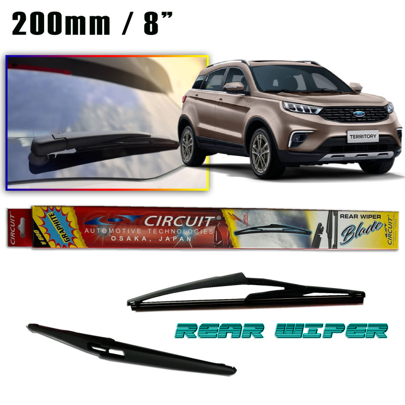 CRW-200-B CIRCUIT GRAPHITE REAR WIPER BLADE