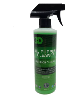 3D All Purpose Cleaner Interior Car Cleaner 16 oz Made in USA