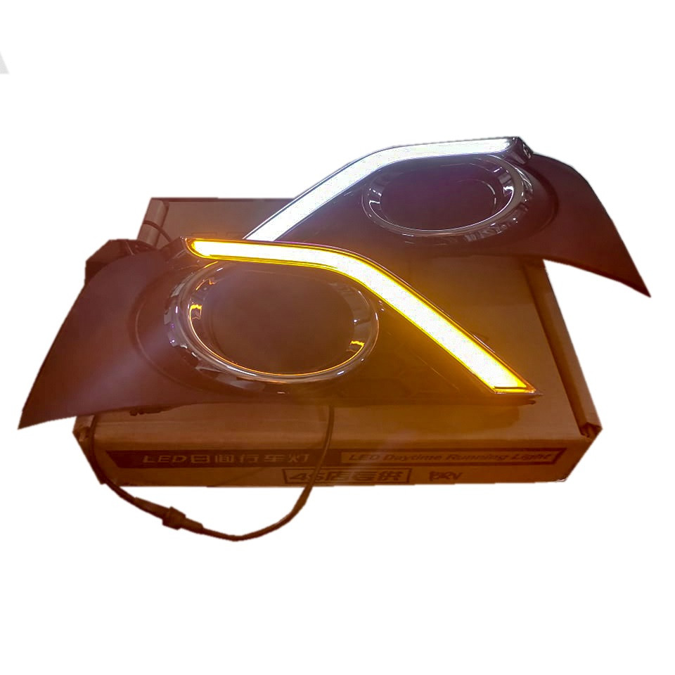 2017-2019 Honda BRV LED DRL with Turn Signal Function Fog Lamp Cover DRL BR-V