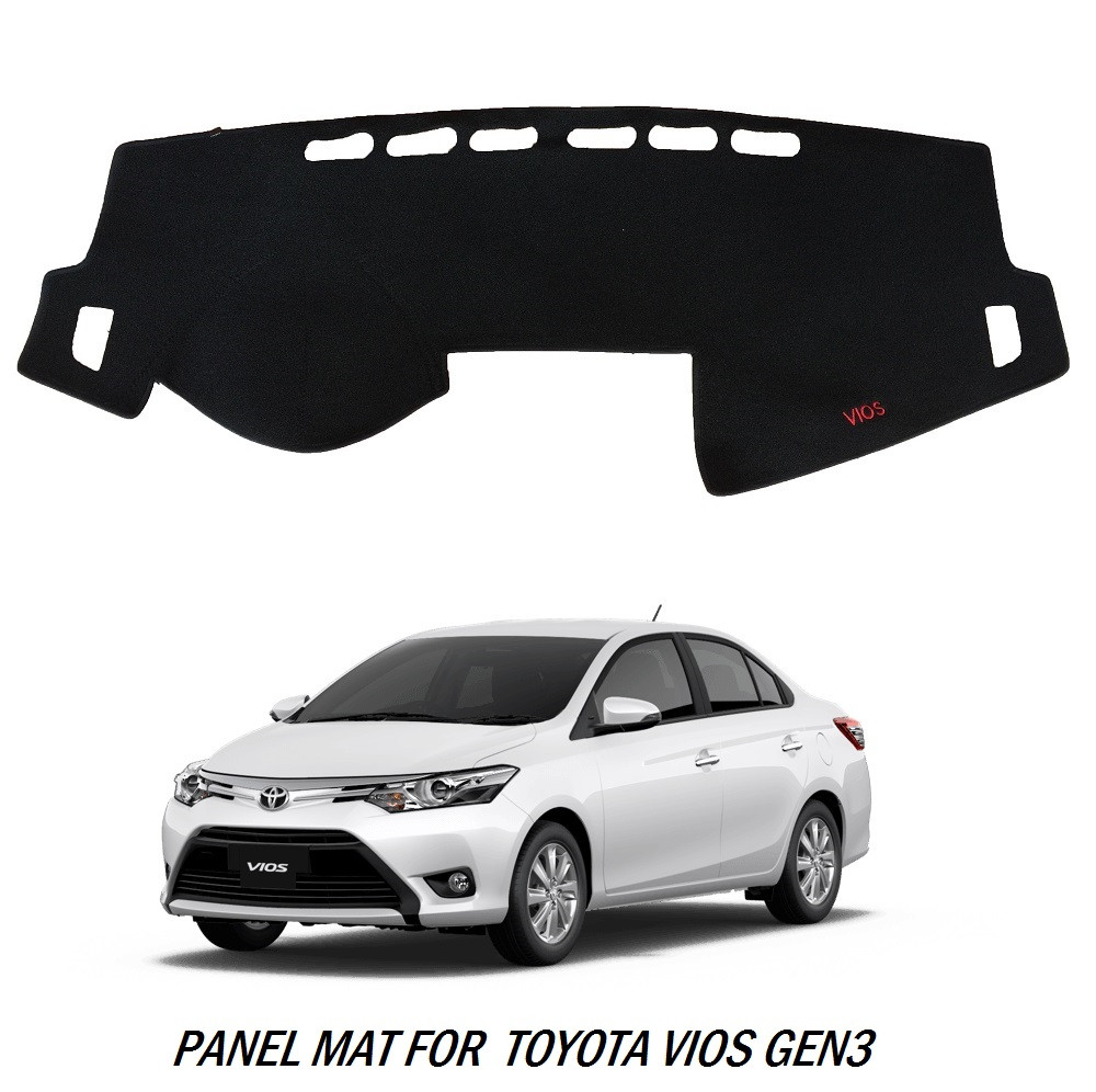 Toyota Vios Gen3 2013-2018 Dashboard Cover Panel Dash Mat