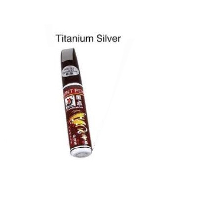 TITANIUM SILVER Car Auto Vehicle Mend Paint Touch Up Fix Car Scratch Universal Car Scratch Repair