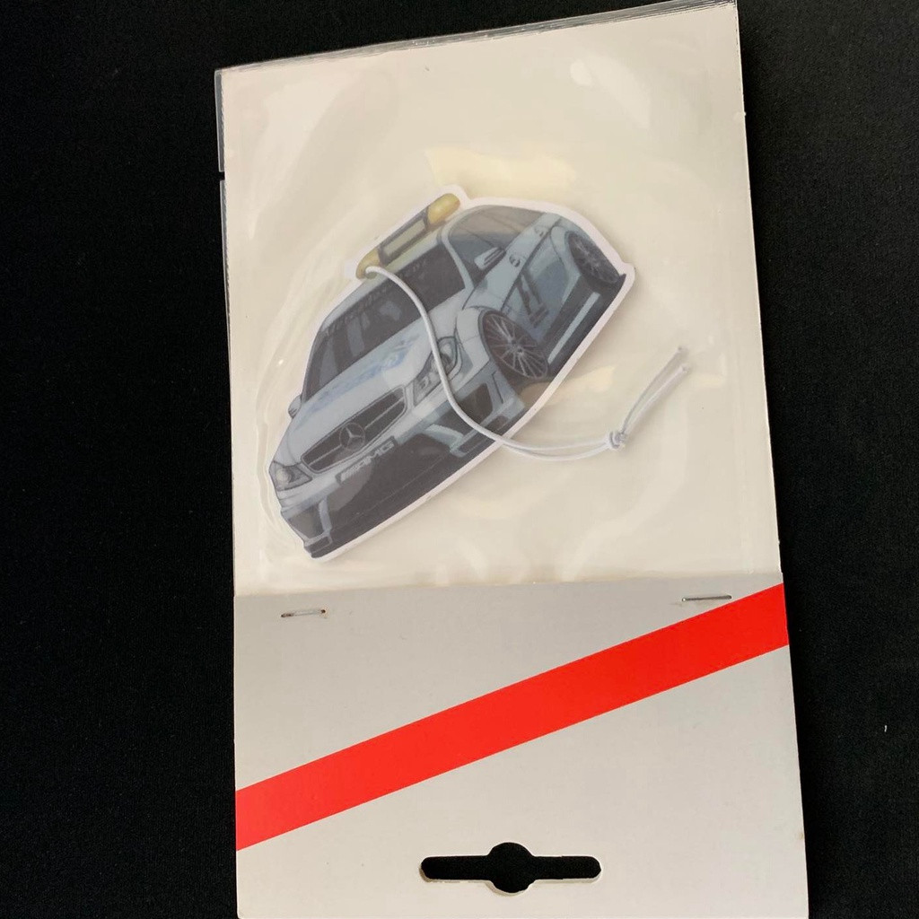 JDM Japan AMG Badge Car Paper Air Freshener Auto Hanging Perfumed Fragrance (Black Ice)