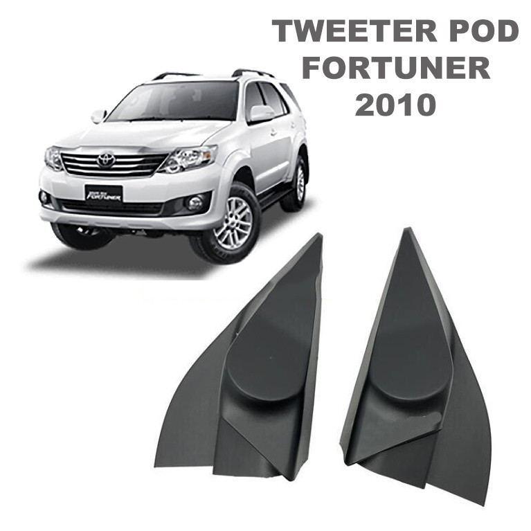TR-10 TOYOTA Fortuner 2010-2015 Car Tweeter Pod Pillar Refitting Speaker Boxes Audio Door Angle