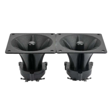 2Pc Tweeters Loudspeaker Ceramic Buzzer Treble Square Audio Speaker