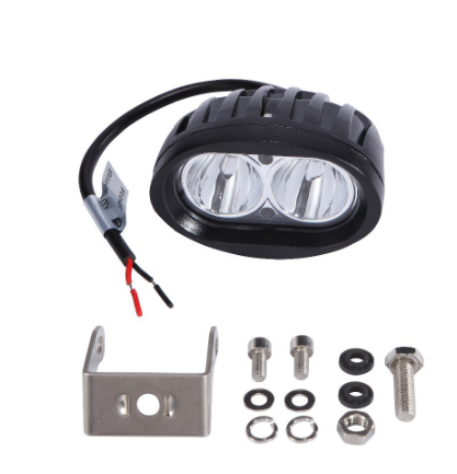 Wall E 20W Oval LED Work Light Round Spot Cree Fog Lamp