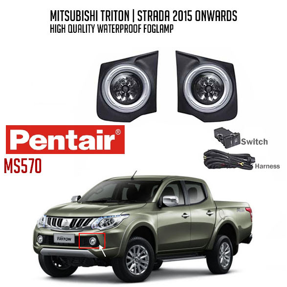 Mitsubishi Strada Triton 2015-2019 Pentair Foglight Fog Lamp Assy MS-570