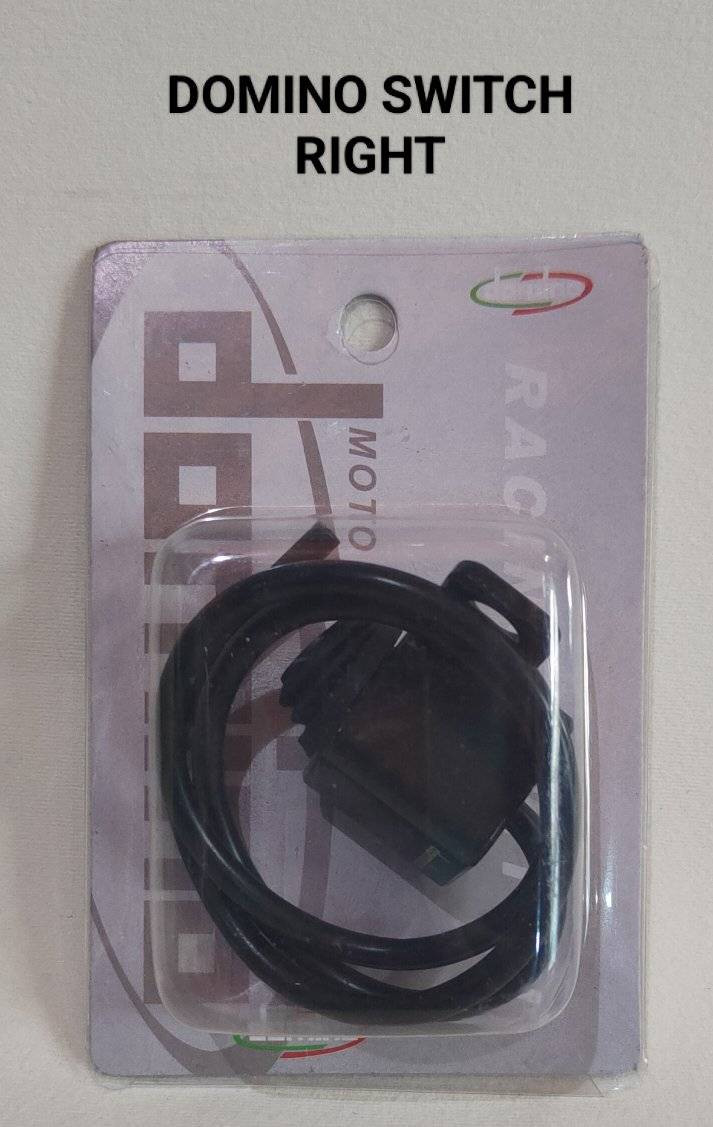 RIGHT Domino Mini Driving Light Switch Right Mirror Mount 3 Way Hazard Fog Light ON OFF ON Switch