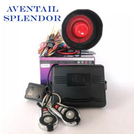 SPLENDOR Aventail Car Alarm Auto Security System Key Less Entry and Find Car Parking