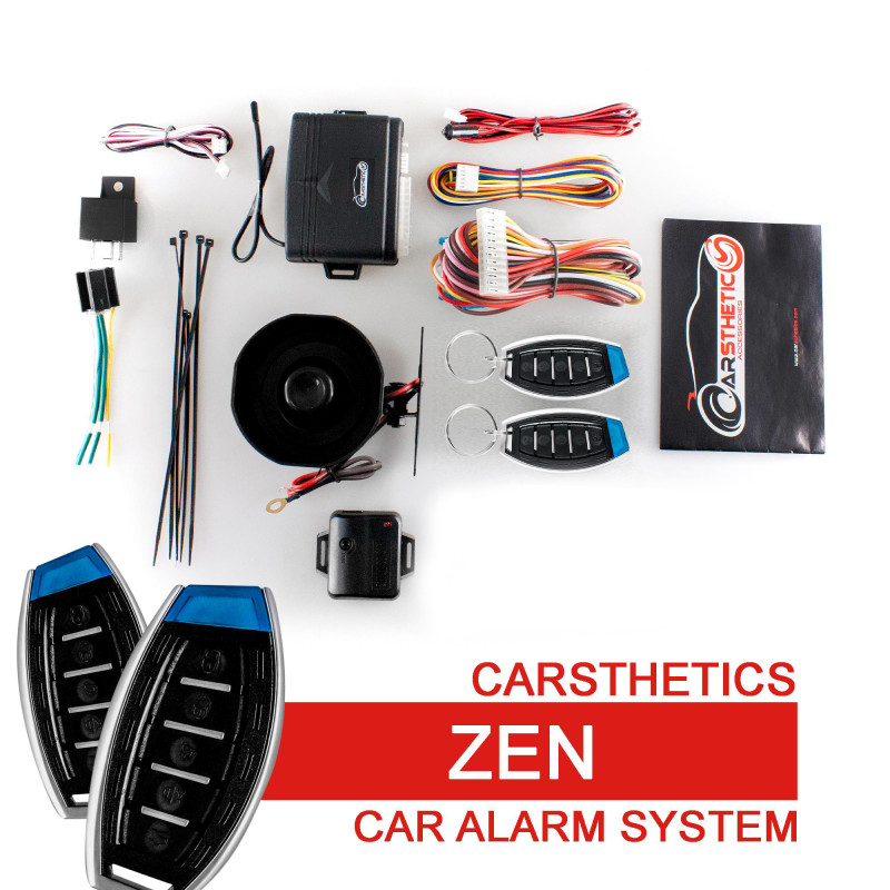 Carsthetics ZEN Auto Car Alarm System with Trunk Release Function
