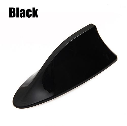 Original Universal Shark Fin Roof Antenna Radio Signal BLACK