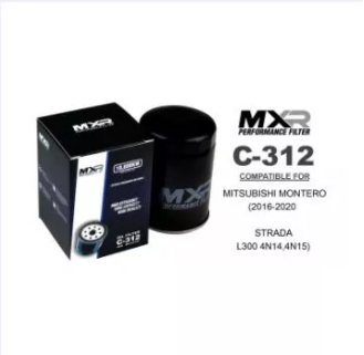 MXR OIL FILTER C-312 MITSUBISHI MONTERO (2016-2020 STRADA L300 4N14,4N15)