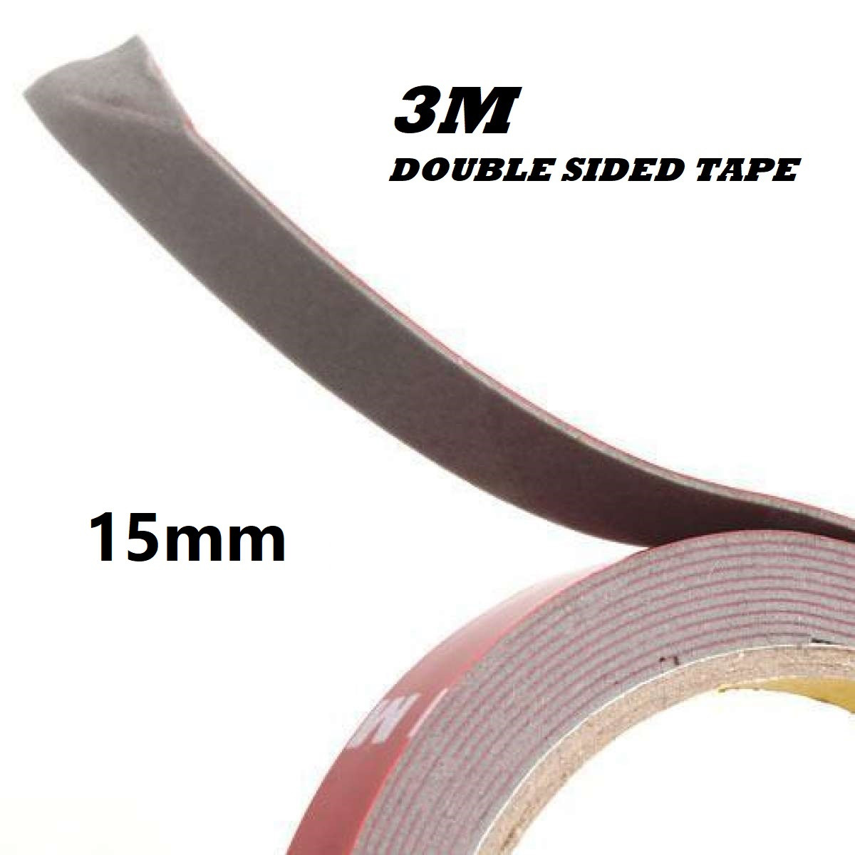 XLQJ-002 15MM x 3M TAPE Double Sided Tape Adhesive Attachment Tape 15mm x 3 Meters