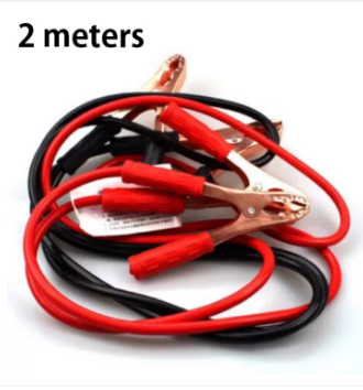 Booster Clamps,1 Pair Universal Car Vehicle Battery Charger Cable