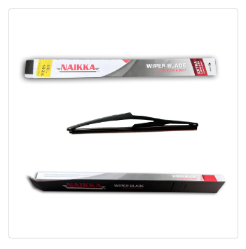 WR-R8-121 NAIKA 12" REAR WIPER BLADE FOR MIRAGE G4 HB / YARIS / INNOVA / WIGO / ACCENT / LAD CRUISE PRADO