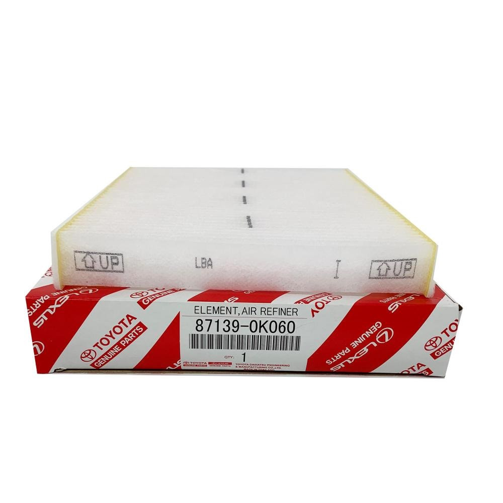 87139-0K060 Cabin Filter Toyota HiAceDeluxe /Fortuner 2016up/ Hilux Revo / Alphard 2016-Up