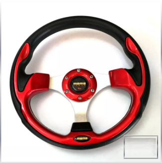 Car Steering Wheel MOMO 320MM Modified Universal New Design Red