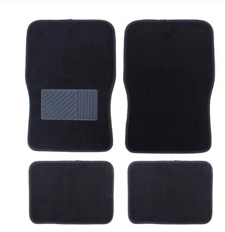 Car universal Floor Mat 4pcs Car Matting Carpet Type with anti-slip Designed