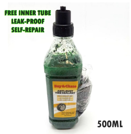 500ml Car Motorcycle Buy and chase Anti-Rust Tire Sealant Rubber Self Repair