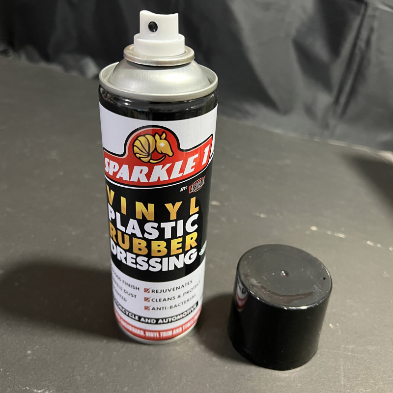 AEROPAK Sparkle 1 Vinyl Plastic Rubber Dressing Motorcycle and Automotive 250ML