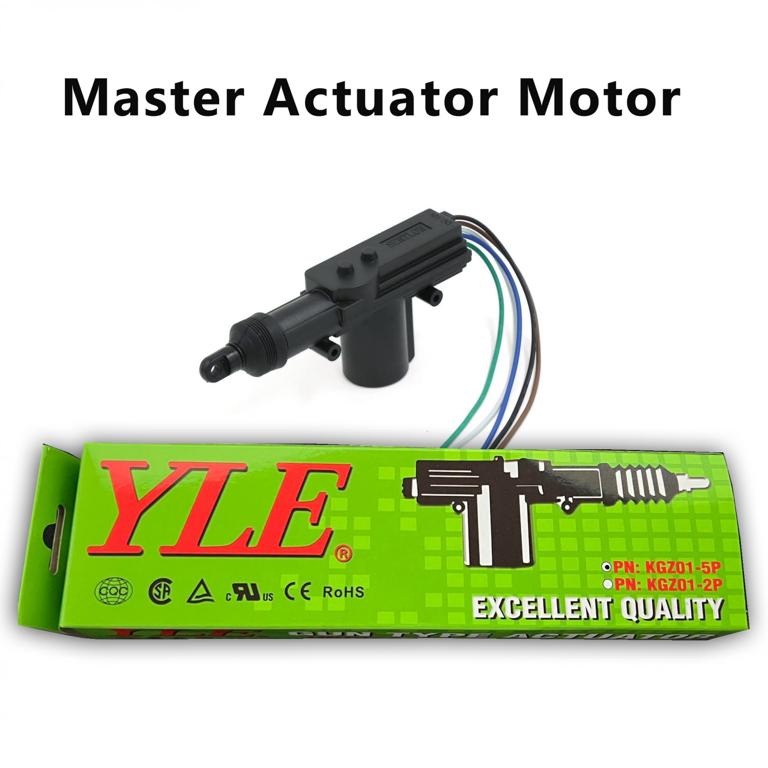 1PC Master Actuator Motor Universal Car Central Door Lock UNIVERSAL 5 wire Door Lock