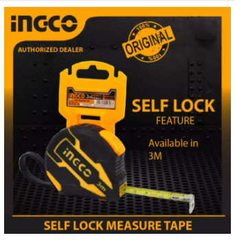 INGCO Tools Original SELF-LOCK Industrial Steel Measuring Tape Measure 3M Self-Lock Function HSMT08316