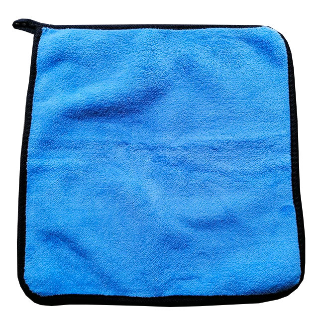 1PCS Car wash cloth Microfiber Towel Hemming Super Absorbent Towel 30cm*30cm Car Thick Towel
